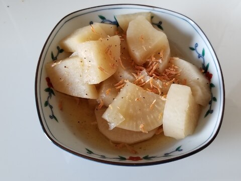 電気圧力鍋でアミエビの大根煮